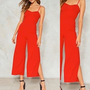 Red NASTYGAL Jumpsuit